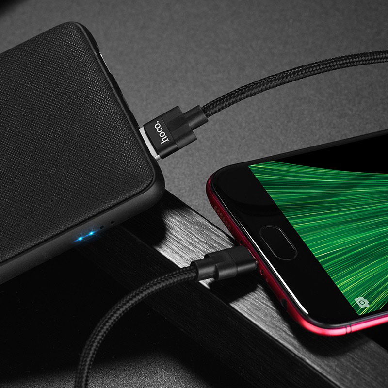 dây sạc nhanh hoco u55 dòng 2.4a đầu micro dài 1.2m