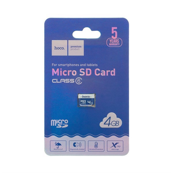  thẻ nhớ hoco micro sd class 6 - 4gb